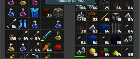 planet of cubes, survival craft, chest, clans