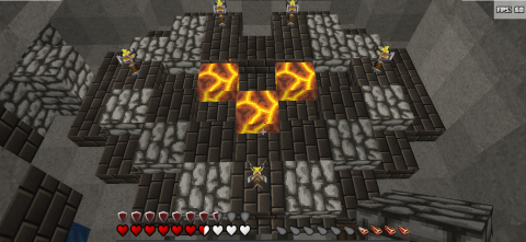 planet of cubes, survival multiplayer, survival craft, bases, minecraft free